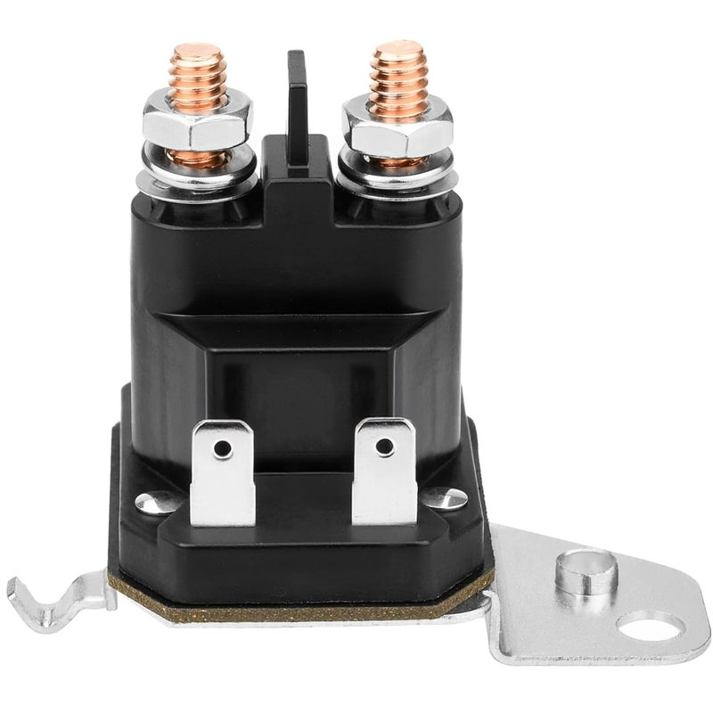 Tecreddy 725-06153A Starter Solenoid 12V for Cub Cadet XT1 XT2 Enduro RZT LT1 ZT1 ZT2 MTD Troy Bilt Yard Man Husky Yard Machines Craftsman Zero Turn Riding Lawn Mower Tractor 762-1261-211-50 - Image 1